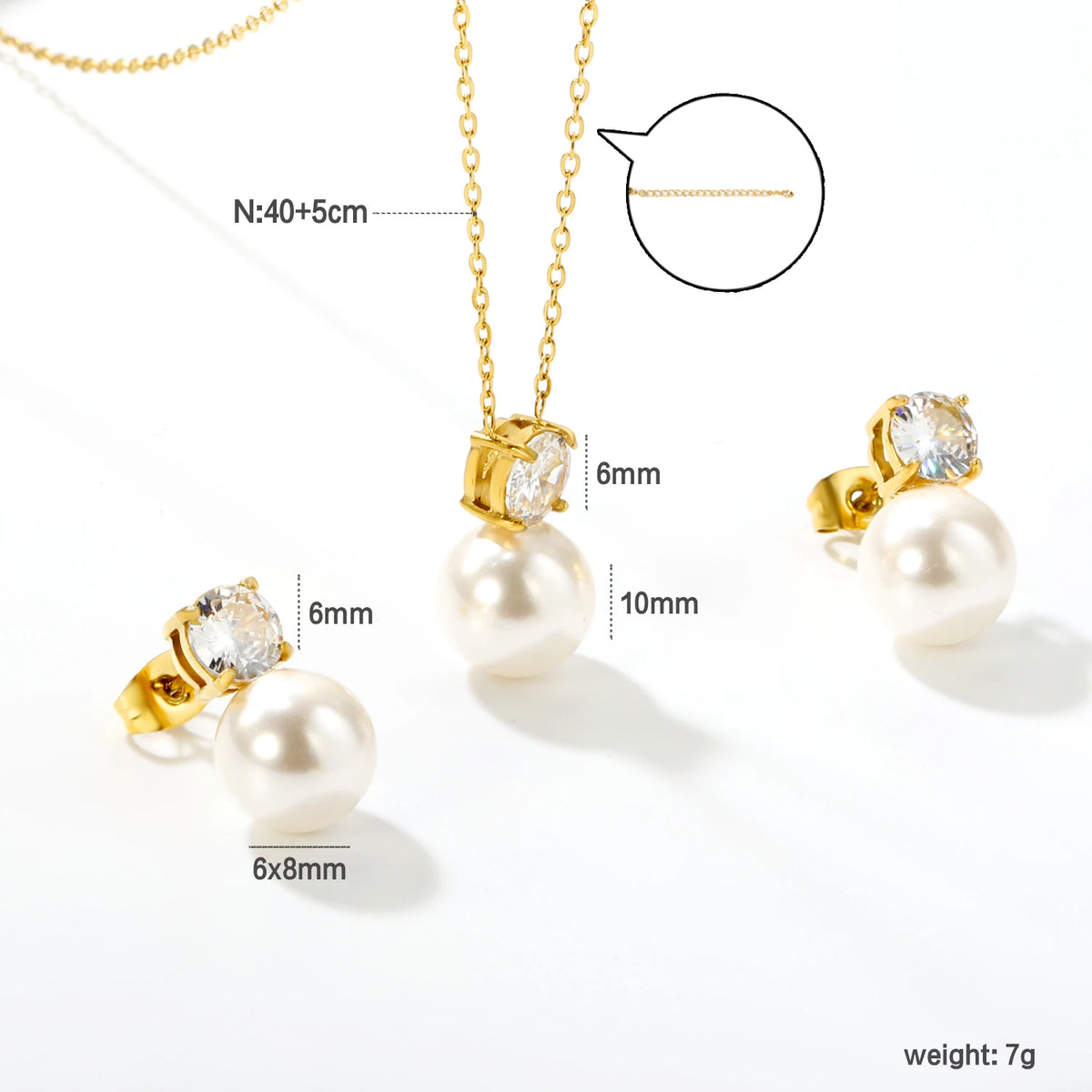 Ensemble Bijoux Fins Pendentif et Bracelet Jonc