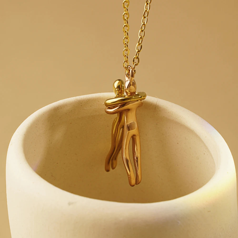 Collier Pendentif Silhouette Tendance