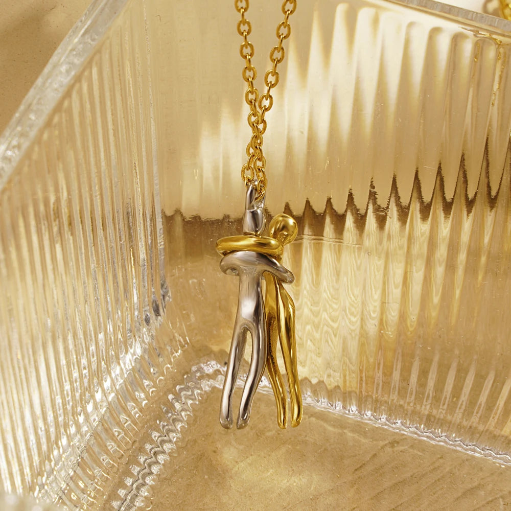 Collier Pendentif Silhouette Tendance