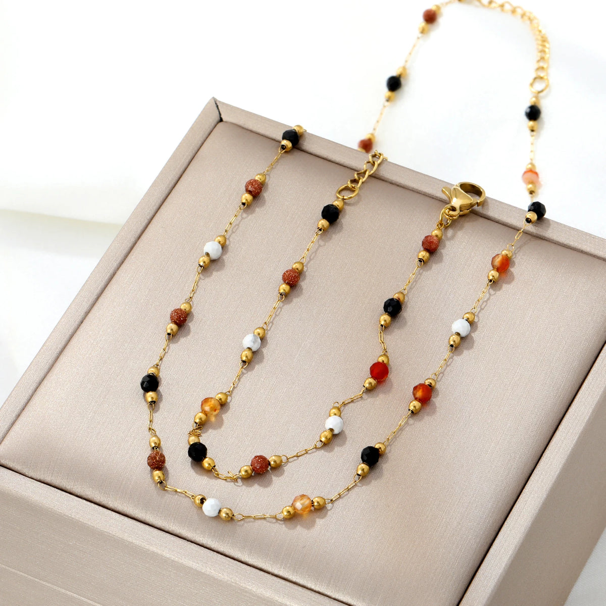 Ensemble Bijoux Fins Pendentif et Bracelet Jonc