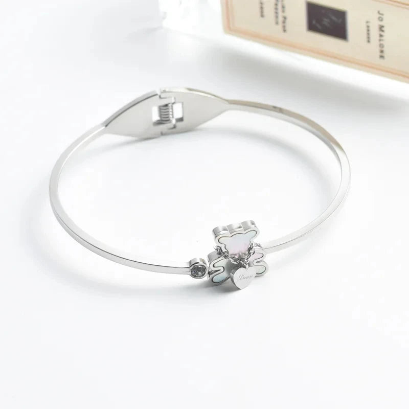 Ensemble 3 Pièces Collier, Bracelet et Boucles d'Oreilles