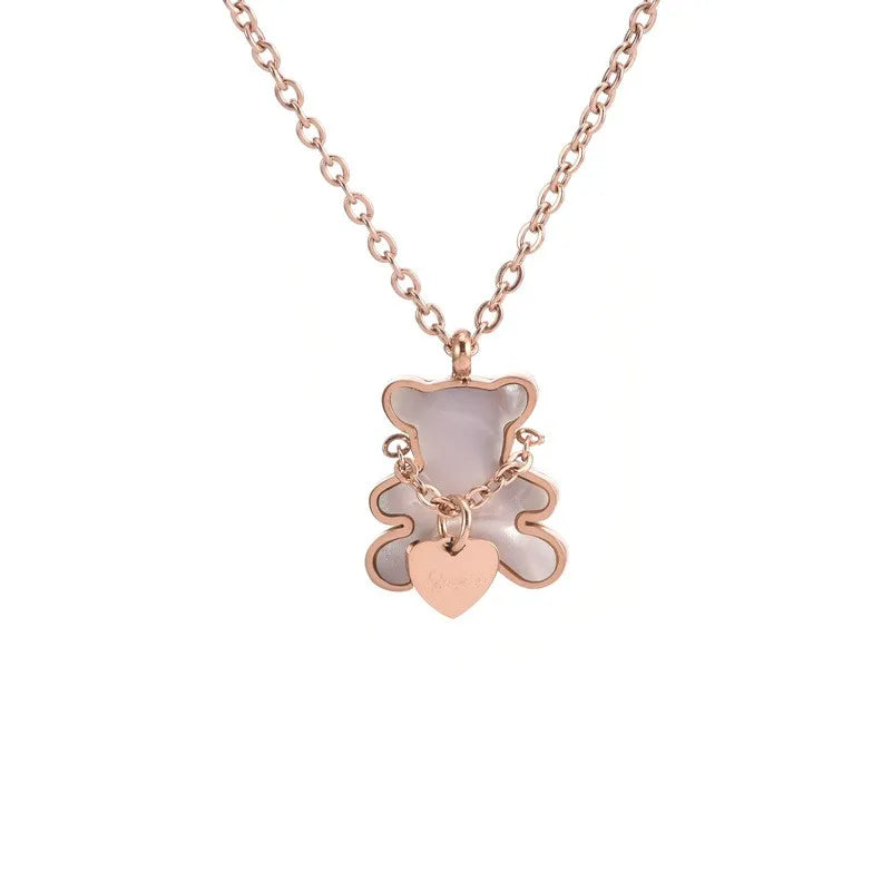 Ensemble 3 Pièces Collier, Bracelet et Boucles d'Oreilles