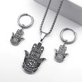 Ensemble Bijoux Main de Fatima et Œil Turc
