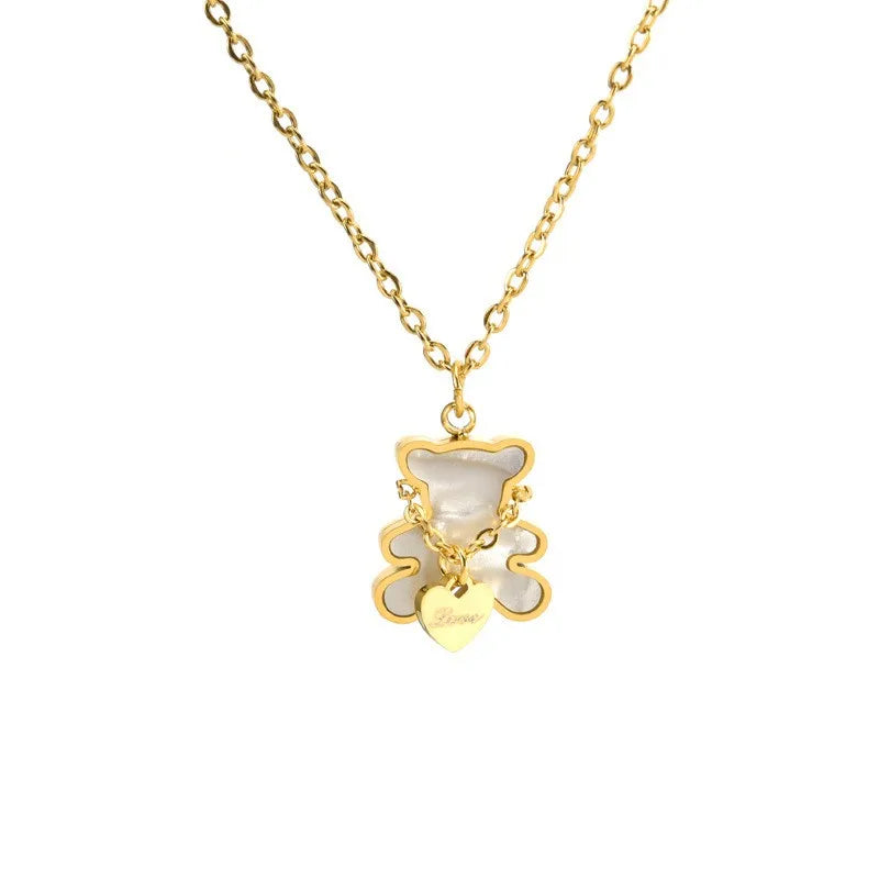 Ensemble 3 Pièces Collier, Bracelet et Boucles d'Oreilles