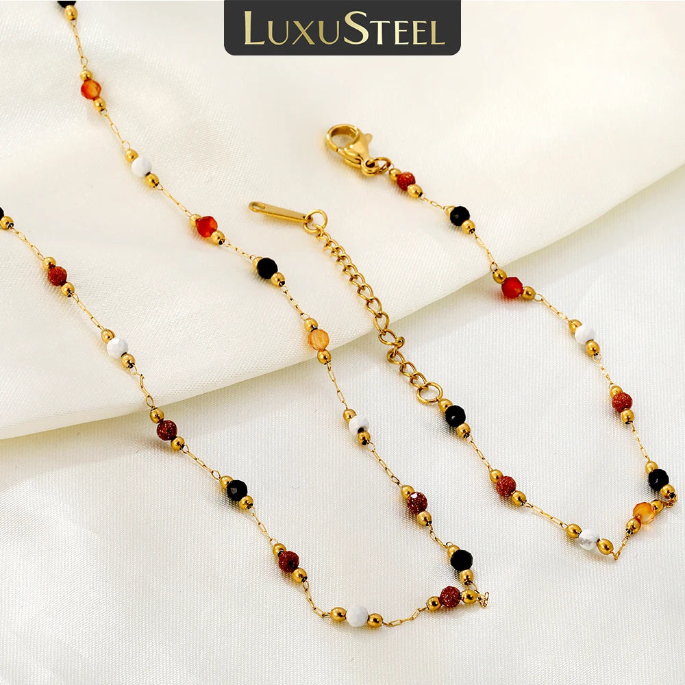 Ensemble Bijoux Fins Pendentif et Bracelet Jonc